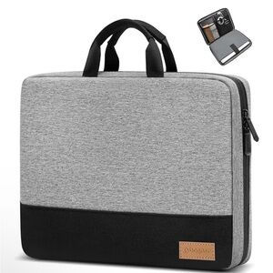 💻🖤 Protective Laptop Sleeve- Black & Gray 🩶